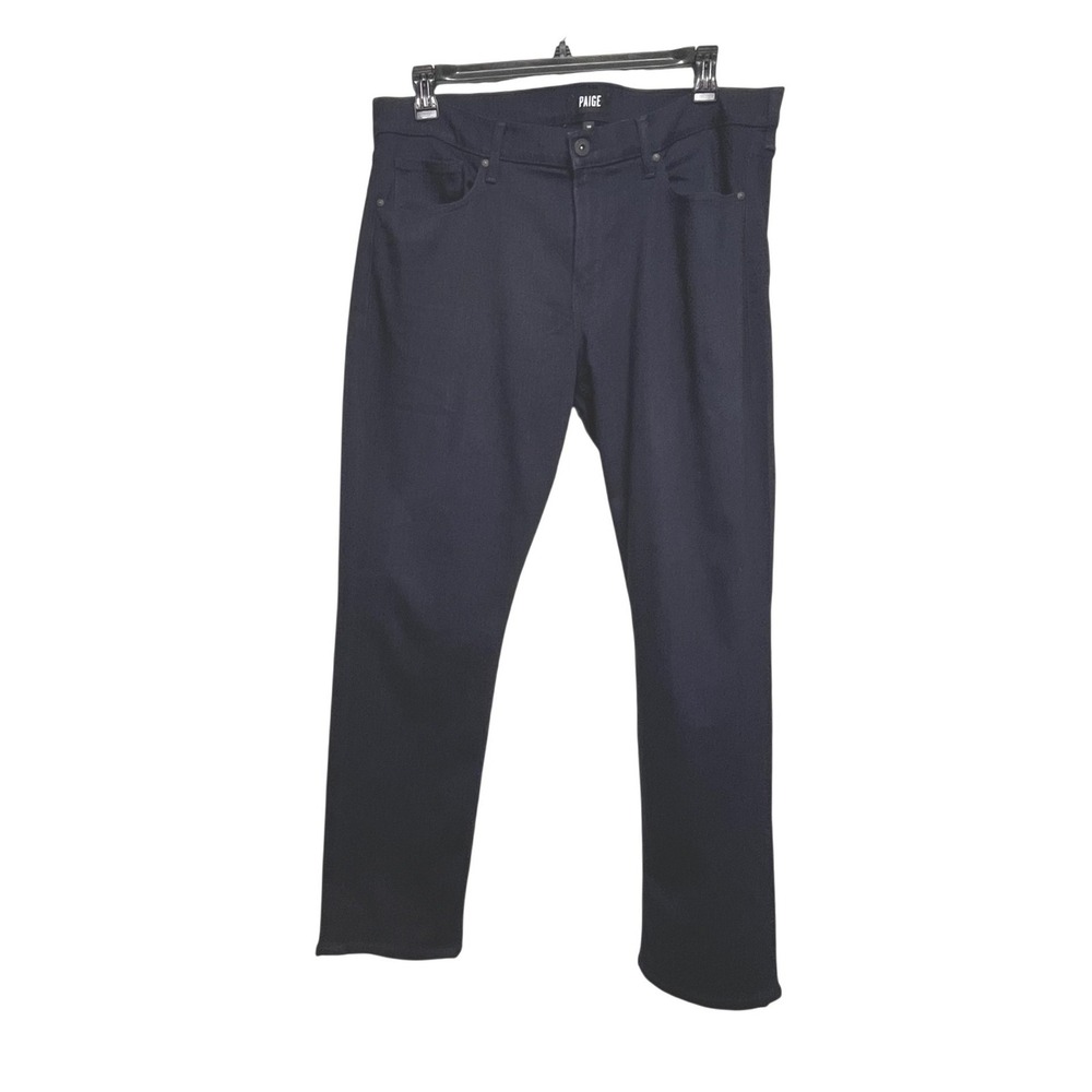 Paige Federal Slim Straight Leg Jeans Inkwell Dark Wash Mens 38 M655521-4010